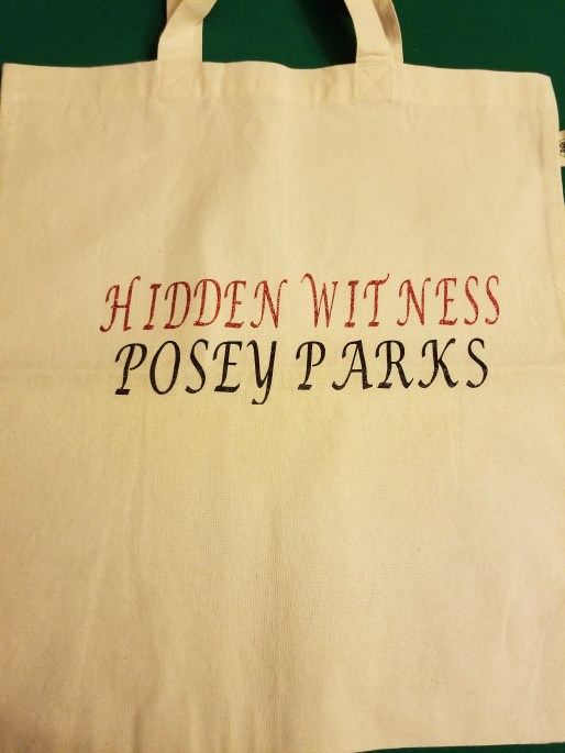 hidden witness tote bag posey